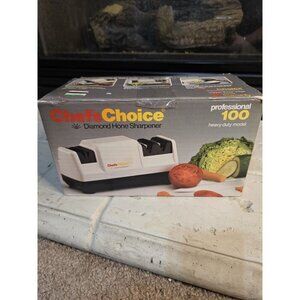 Chefs Choice Diamond Hone Professional Knife Sharpener Model 100 Trizor Edge